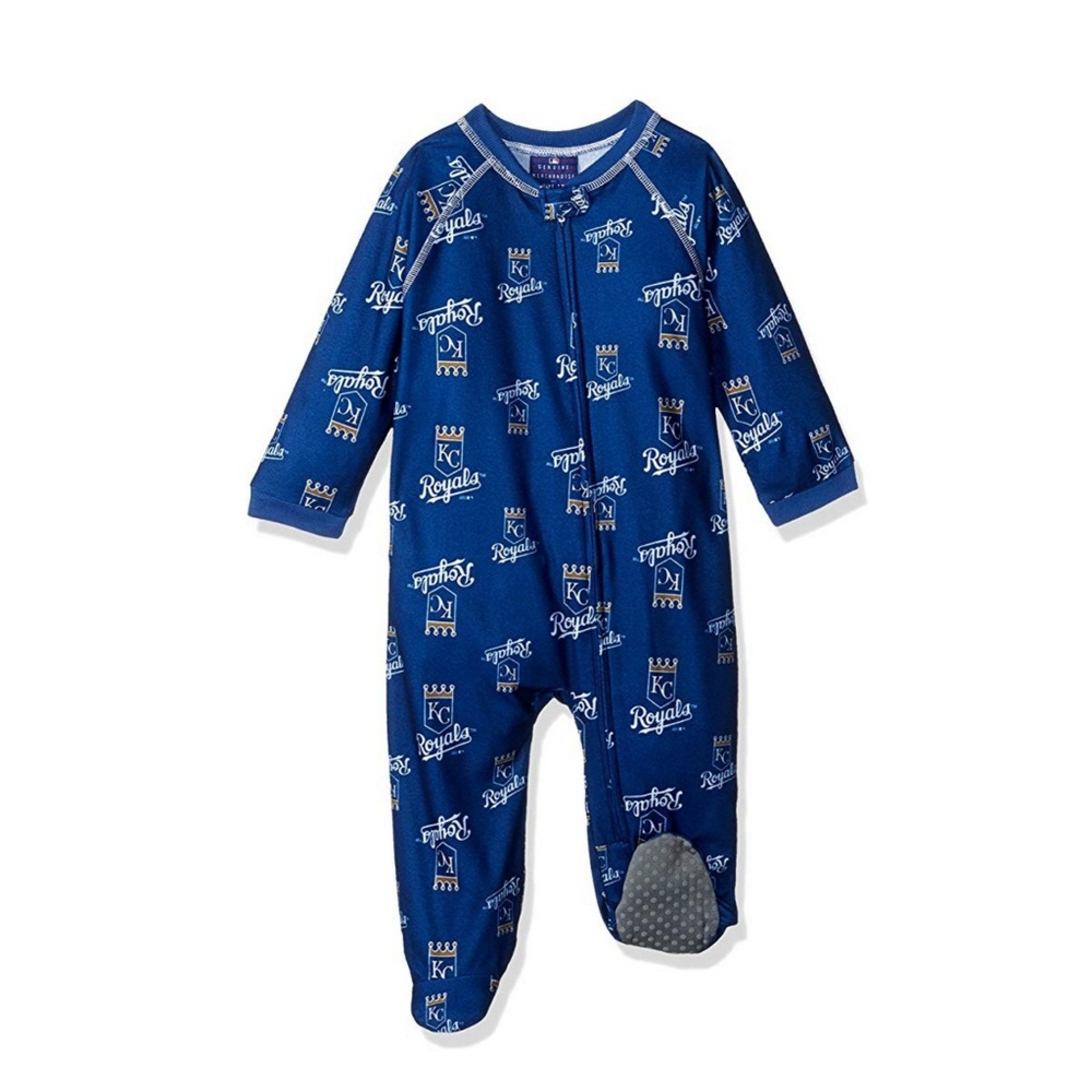 MLB Infant KC Royals Team Printed Coveralls